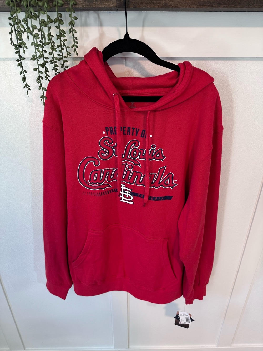 NEW St. Louis Cardinals Red Pullover Hoodie